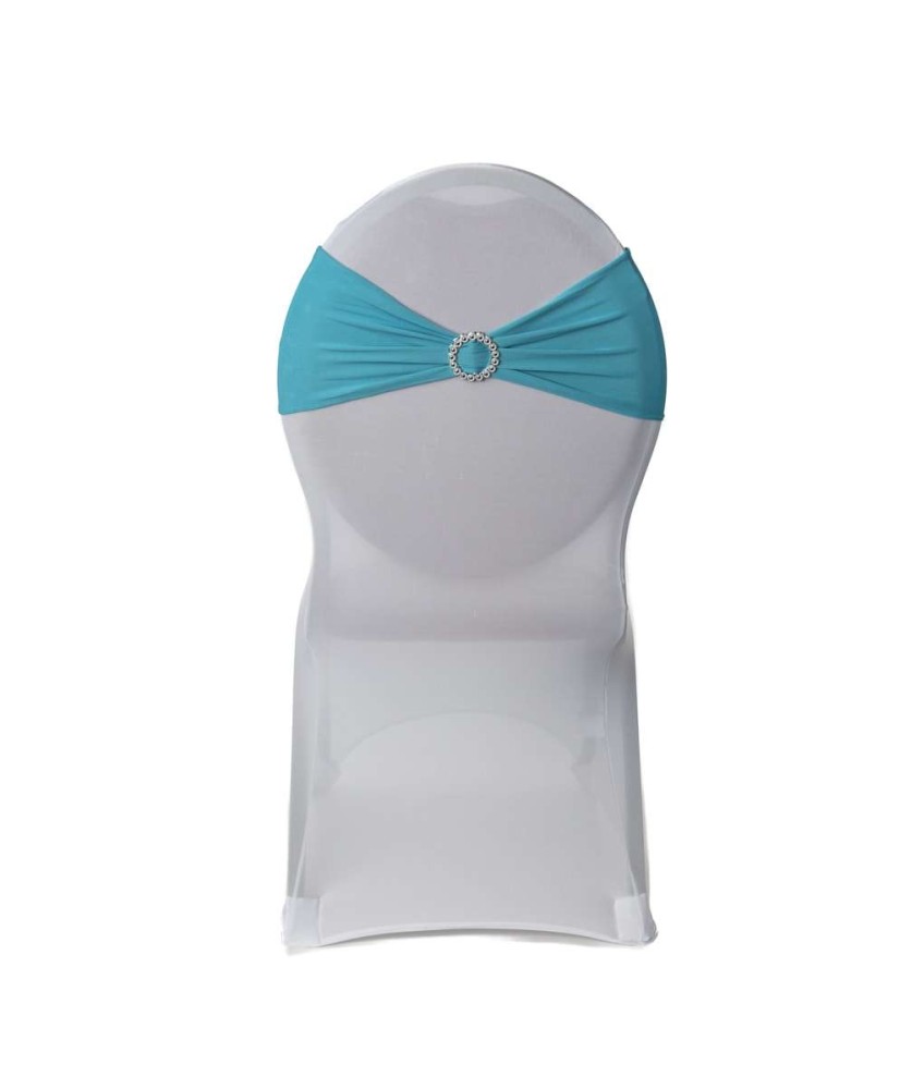 Noeud de chaise lycra Turquoise